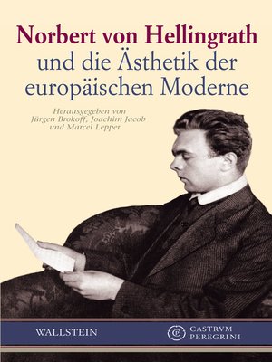 cover image of Norbert von Hellingrath und die Ästhetik der europäischen Moderne